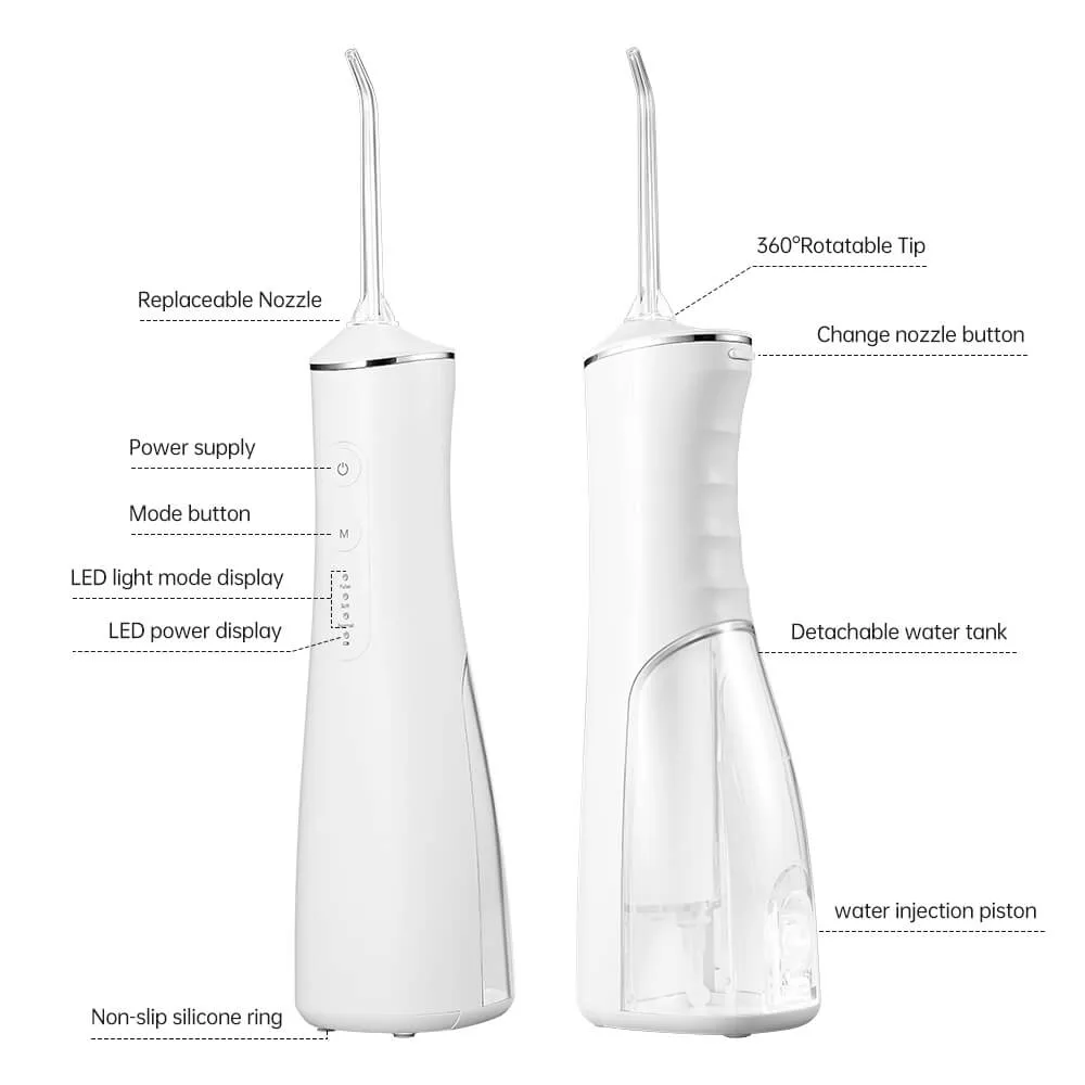 High-Pressure Rechargeable Water Flosser High-Pressure Rechargeable Water Flosser