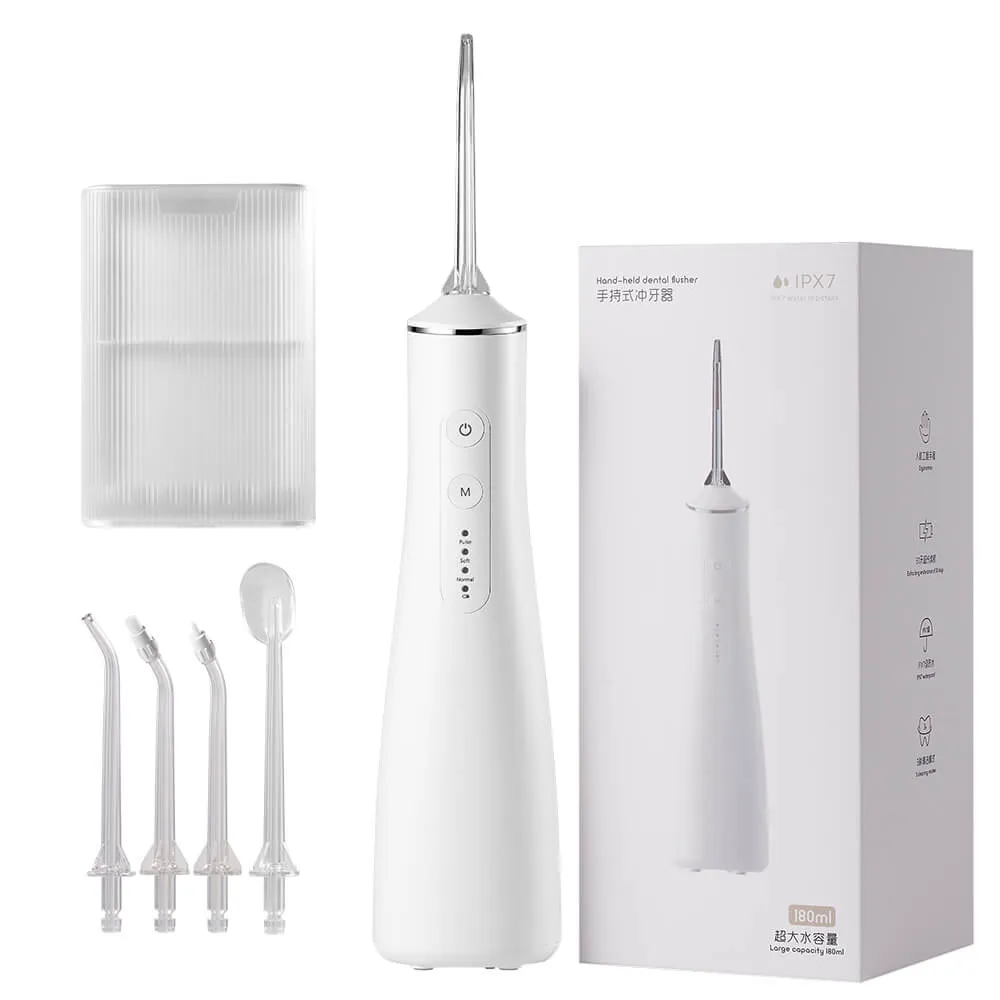 LD1 Portable Rechargeable Dental Water Flosser for Deep Cleaning