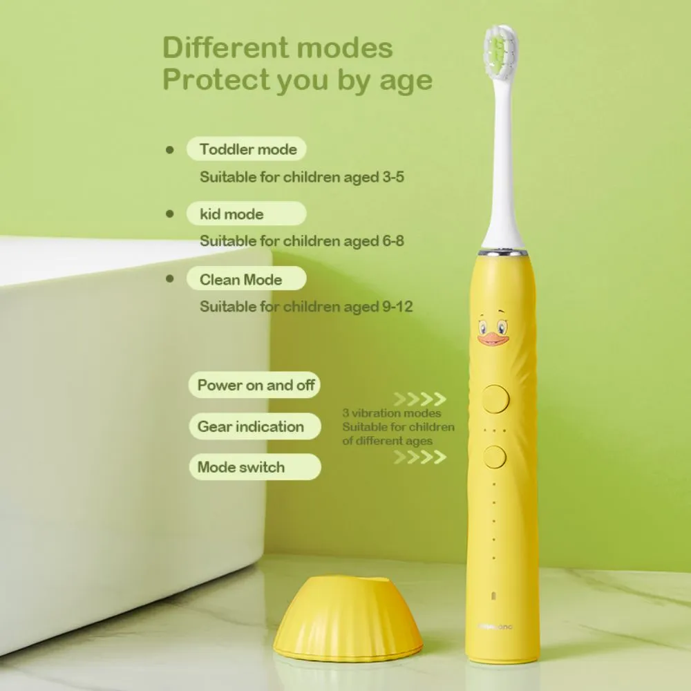 T2 Smart Automatic Kids Electric Toothbrush for Gentle and Effective Cleaning