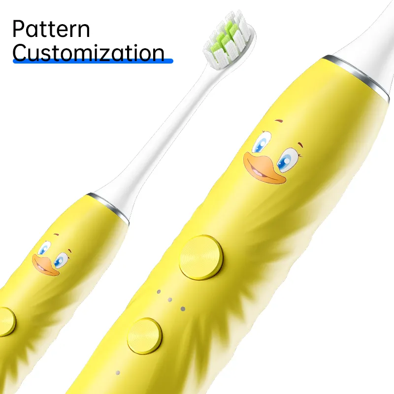 T1C Metal Wind Acoustic Wave Electric Toothbrush