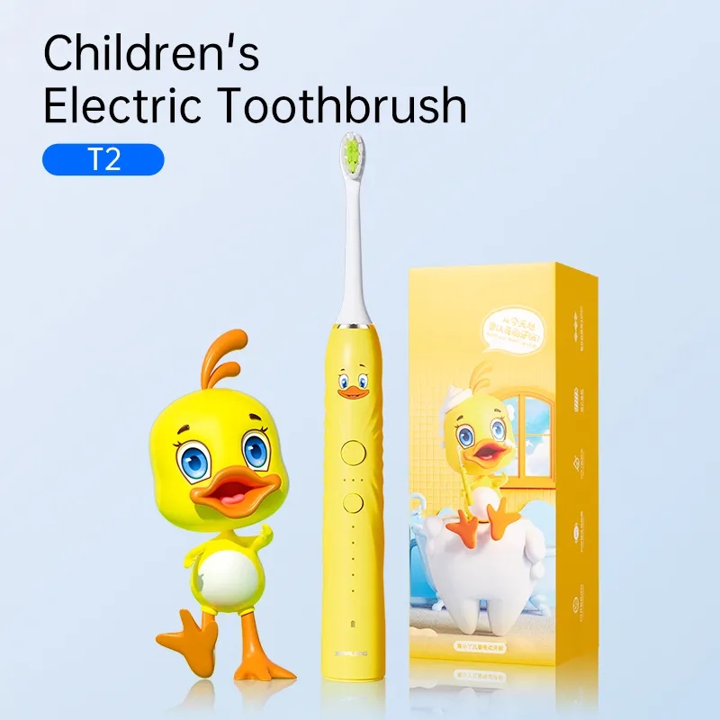 T2 Smart Automatic Kids Electric Toothbrush for Gentle and Effect