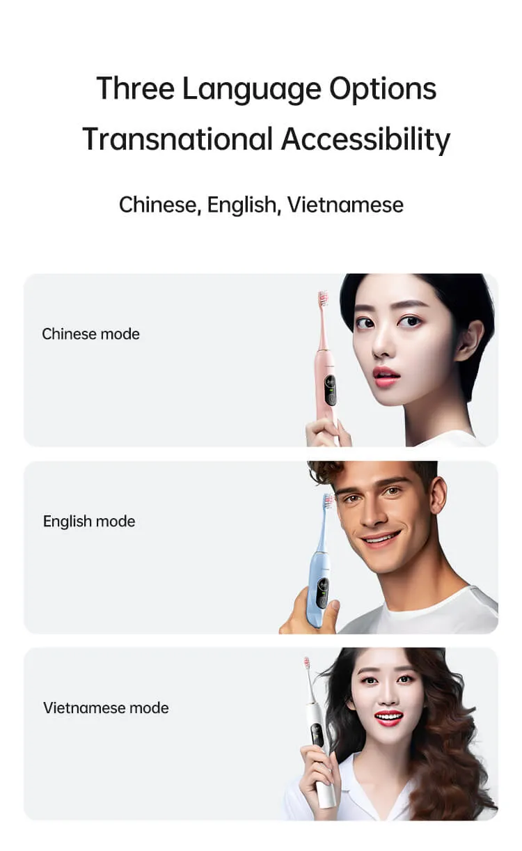 V3 color screen smart electric toothbrush V3 color screen smart electric toothbrush