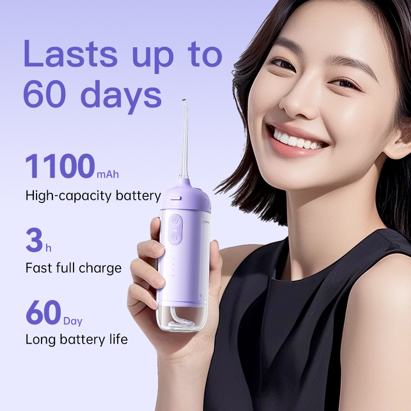 2025 Hot Selling Portable Oral Lrrigator Water Flosser Dental Cleaning Machine Dental Cordless Water Flosser