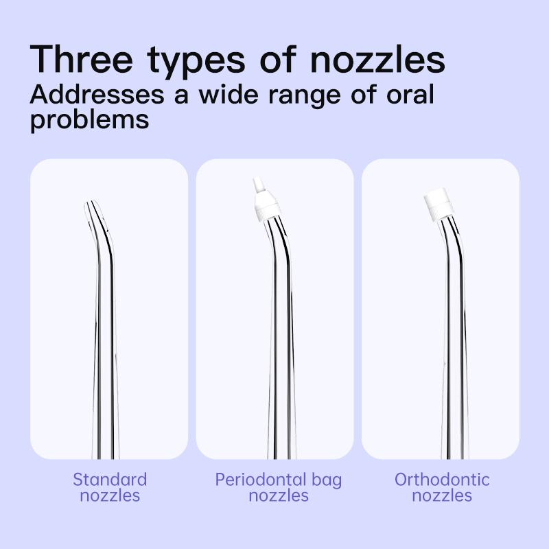 2025 Hot Selling Portable Oral Lrrigator Water Flosser Dental Cleaning Machine Dental Cordless Water Flosser