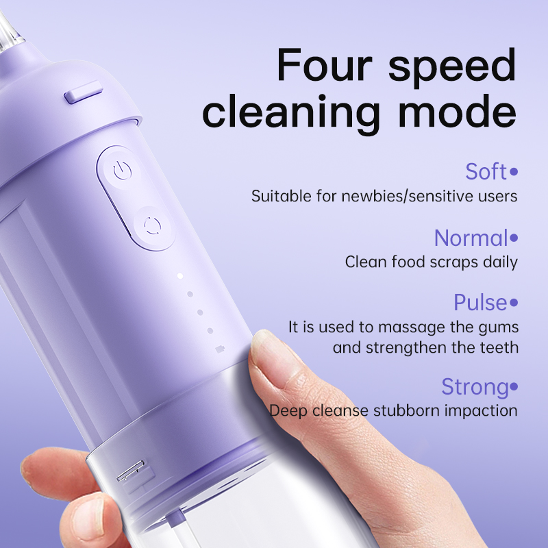 2025 Hot Selling Portable Oral Lrrigator Water Flosser Dental Cleaning Machine Dental Cordless Water Flosser