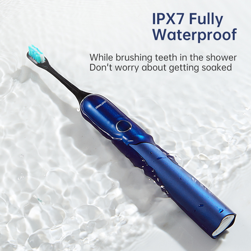 XIMALONG Professional Oral Care Adult 5 Modes Blue Light Home Use Sonic Electric Toothbrush Private Label