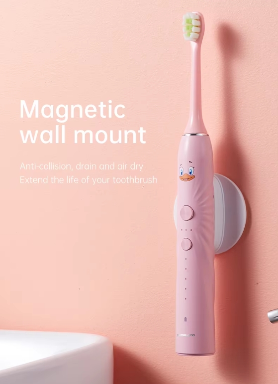 Wholesale Children's Electric Toothbrush Smart Sonic Household Soft Bristle Toothbrush Portable Kids Cartoon Toothbrush