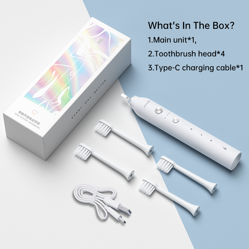 Hot Sell Teeth Whitening Sonic Electric Toothbrush Oral Tooth Brush Whitening Sonic Electric Toothbrush
