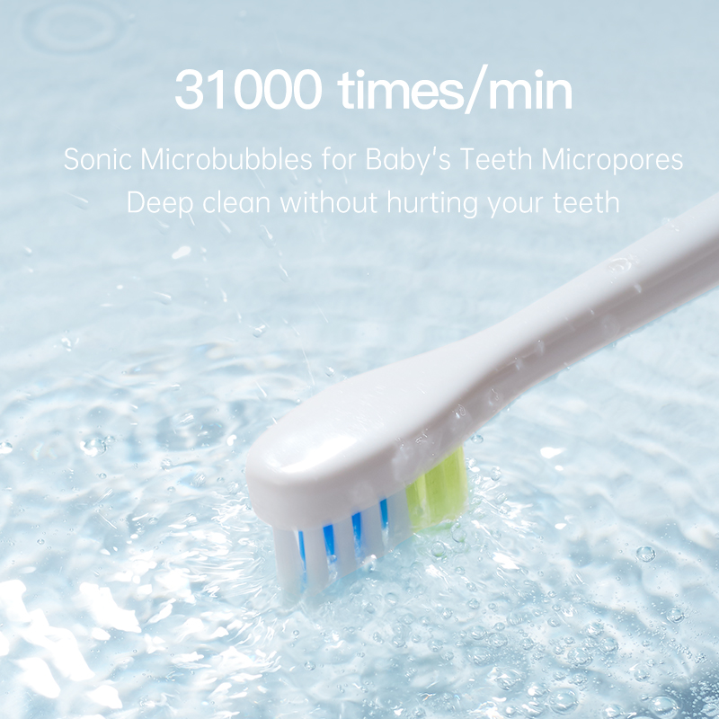 Hot Sell Automatic Children's Electric Toothbrush Rotating Soft Brush for Kid Hygiene Electric Toothbrush Cartoon Sonic