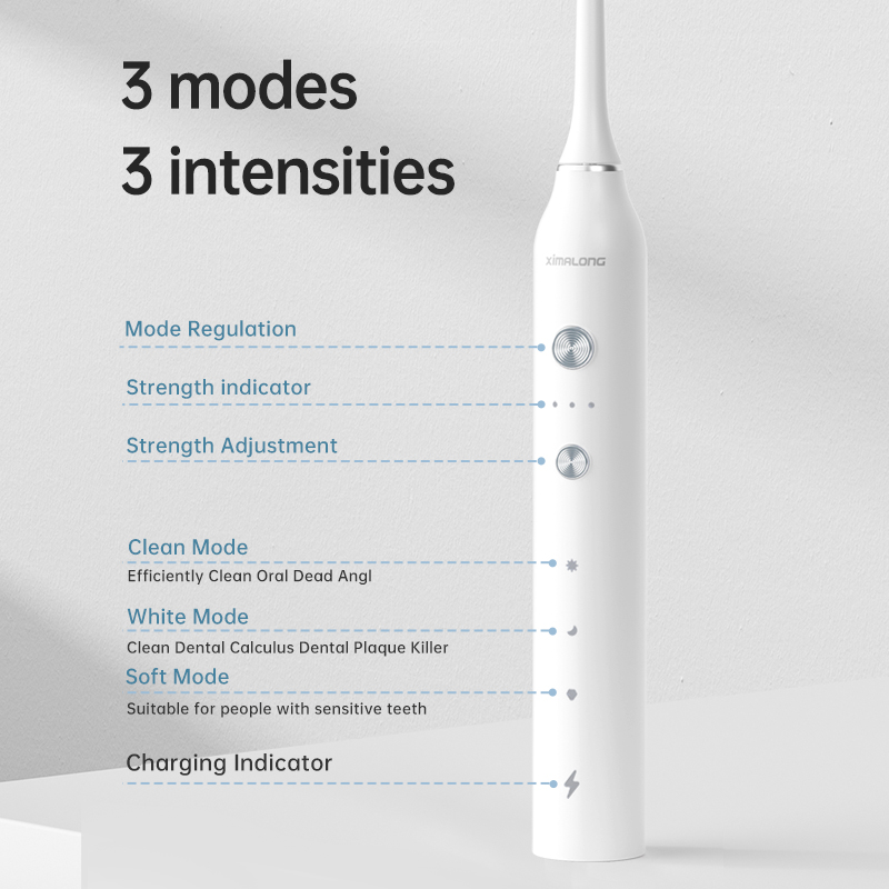 Hot Sell Teeth Whitening Sonic Electric Toothbrush Oral Tooth Brush Whitening Sonic Electric Toothbrush
